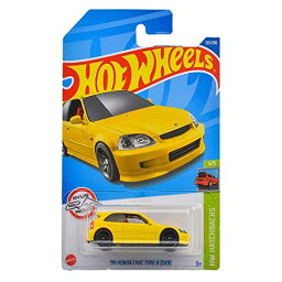 ホットウィール マテル ミニカー ホットウイール Hot Wheels 2022 - '99 Honda Civic Type R [EK9] - HW Hatchbacks - Yellowホットウィール マテル ミニカー ホットウイール