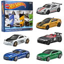 ホットウィール マテル ミニカー ホットウイール Hot Wheels Themed Multipacks of 6 Toy Cars, 1:64 Scale, Authentic Decos, Popular Castings, Rolling Wheels, Gift for Kids 3 Years Old & Up & Collectorsホットウィール マテル ミニカー ホットウイール
