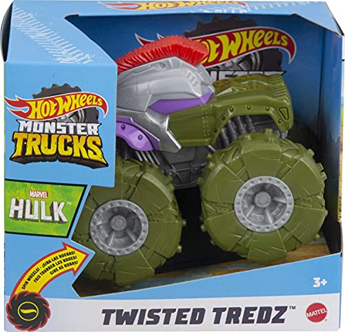 ホットウィール マテル ミニカー ホットウイール Hot Wheels Monster Trucks 1:43 Scale Rev Tredz Vehicles with Friction Motor for Kids Ages 3 Years Old & Upホットウィール マテル ミニカー ホットウイール