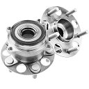 自動車パーツ 海外社外品 修理部品 A-Premium 2 x Rear Wheel Bearing and Hub Assembly with 5-Lug C...