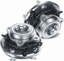 自動車パーツ 海外社外品 修理部品 A-Premium 2 x Rear Wheel Bearing and Hub Assembly with ABS & 5...