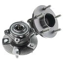 自動車パーツ 海外社外品 修理部品 A-Premium 2 x Rear Wheel Bearing and Hub Assembly with 5-Lug C...