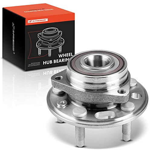 自動車パーツ 海外社外品 修理部品 A-Premium Front or Rear Wheel Bearing and Hub Assembly with 5-Lug Compatible with Chevrolet GMC Buick Cadillac - Equinox Malibu Impala Camaro Terrain Lacrosse Regal Allure CTS, R自動車パーツ 海外社外品 修理部品