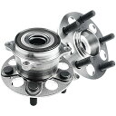 自動車パーツ 海外社外品 修理部品 A-Premium 2 x Rear Wheel Bearing and Hub Assembly with 5-Lug C...