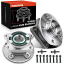 自動車パーツ 海外社外品 修理部品 A-Premium 2 x Rear Wheel Bearing and Hub Assembly Compatible w...