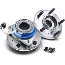 自動車パーツ 海外社外品 修理部品 A-Premium 2 x Front Wheel Bearing and Hub Assembly with ABS & ...
