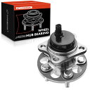 自動車パーツ 海外社外品 修理部品 A-Premium Rear Wheel Bearing and Hub Assembly with ABS & 5-Lug...
