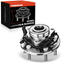 自動車パーツ 海外社外品 修理部品 A-Premium Front Wheel Bearing and Hub Assembly with ABS & 6-Lu...