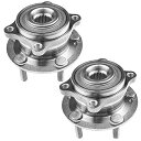 自動車パーツ 海外社外品 修理部品 A-Premium 513266 2 x Front Wheel Bearing and Hub Assembly with...
