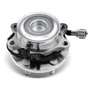 自動車パーツ 海外社外品 修理部品 A-Premium Front Wheel Bearing and Hub Assembly with ABS & 6-Lu...