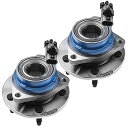 自動車パーツ 海外社外品 修理部品 A-Premium 2 x Front Wheel Bearing and Hub Assembly with ABS & ...