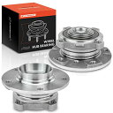 自動車パーツ 海外社外品 修理部品 A-Premium 2 x Front Wheel Bearing and Hub Assembly Compatible ...