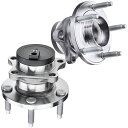 自動車パーツ 海外社外品 修理部品 A-Premium 2 x Rear Wheel Bearing and Hub Assembly with 5-Lug C...