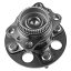 ư֥ѡ ҳ  A-Premium Rear Wheel Bearing and Hub Assembly with ABS Ring &4-Lug Compatible with Hyundai Accent 2012-2017, Kia Rio 2012-2017, Replace # 512483ư֥ѡ ҳ 