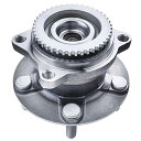 自動車パーツ 海外社外品 修理部品 A-Premium Rear Wheel Bearing and Hub Assembly with ABS Ring & 5-Lug Compatible with Mitsubishi Endeavor 2004-2011, FWD Only自動車パーツ 海外社外品 修理部品