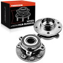 自動車パーツ 海外社外品 修理部品 A-Premium 2 x Front or Rear Wheel Bearing and Hub Assembly Com...