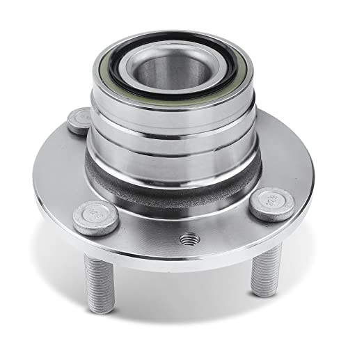 自動車パーツ 海外社外品 修理部品 A-Premium Rear Wheel Bearing and Hub Assembly with 4-Lug Compatible with Ford Escort 1991-2003, Mercury Tracer 1991-1999, Mazda Protege 1995-2003, MX-3 1992-1996, 323 1989-1995, Replac自動車パーツ 海外社外品 修理部品