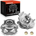 自動車パーツ 海外社外品 修理部品 A-Premium 2 x Rear Wheel Bearing and Hub Assembly with 5-Lug C...