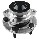 自動車パーツ 海外社外品 修理部品 A-Premium Rear Wheel Bearing and Hub Assembly with 5-Lug Compa...