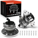 自動車パーツ 海外社外品 修理部品 A-Premium 2 x Rear Wheel Bearing and Hub Assembly with ABS Com...