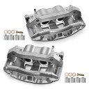 自動車パーツ 海外社外品 修理部品 A-Premium Disc Brake Caliper Assembly with Bracket Compatible ...