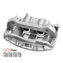 自動車パーツ 海外社外品 修理部品 A-Premium Disc Brake Caliper Assembly with Bracket Compatible ...