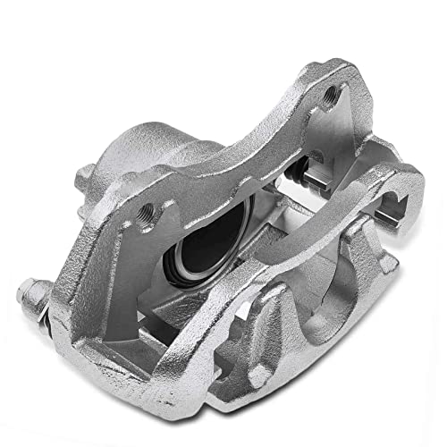 自動車パーツ 海外社外品 修理部品 A-Premium Disc Brake Caliper Assembly with Bracket Compatible with Select Mitsubishi Models - Lancer 2004-200, Outlander 2003-2004, L4 2.4L - Front Right Passenger Side自動車パーツ 海外社外品 修理部品