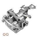自動車パーツ 海外社外品 修理部品 A-Premium Disc Brake Caliper Assembly with Bracket Compatible ...
