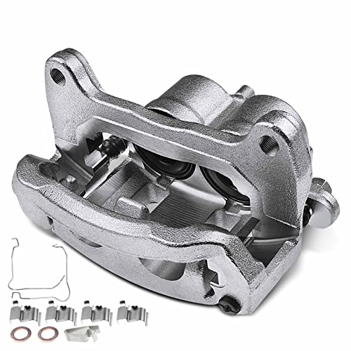 自動車パーツ 海外社外品 修理部品 A-Premium Disc Brake Caliper Assembly with Bracket Compatible with Select Mazda Models - CX-5 2021, CX-9 2016-2021, L4 2.5L - Front Left Driver Side自動車パーツ 海外社外品 修理部品