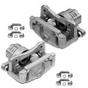 自動車パーツ 海外社外品 修理部品 A-Premium Disc Brake Caliper Assembly with Bracket Compatible with Select Cadillac Models - SRX 2004 2005 2006 2007 2008 2009, 3.6L/4.6L - Rear Driver and Passenger Side, 2-PC Set自動車パーツ 海外社外品 修理部品