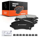 自動車パーツ 海外社外品 修理部品 A-Premium Front Ceramic Disc Brake Pads Set Compatible with Se...