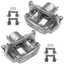 自動車パーツ 海外社外品 修理部品 A-Premium Disc Brake Caliper Assembly with Bracket Compatible ...