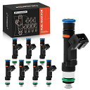 自動車パーツ 海外社外品 修理部品 A-Premium Fuel Injectors Compatible with Ford F-150 F150 2003,...