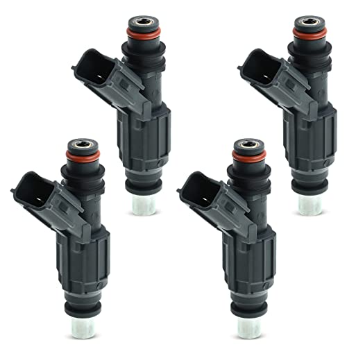 自動車パーツ 海外社外品 修理部品 A-Premium Fuel Injectors Compatible with Toyota Corolla ZZE150 ZZT250 CDE120 ZZE141 Auris ZZE150 Avensis ZZT250, Set of 4, Replace# 23250-0D030, 23209-0D030自動車パーツ 海外社外品 修理部品