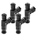 自動車パーツ 海外社外品 修理部品 A-Premium Fuel Injectors Compatible with Audi TT Quattro 2003 ...