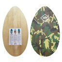 サーフィン スキムボード マリンスポーツ Rippa Rip 37 Inches Camouflage Wooden Skimboardサーフィン スキムボード...