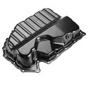 自動車パーツ 海外社外品 修理部品 A-Premium Engine Oil Pan Sump with Drain Plug Compatible with ...