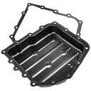 自動車パーツ 海外社外品 修理部品 A-Premium Transmission Oil Pan with Drain Plug & Gasket Compat...