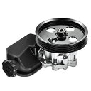 自動車パーツ 海外社外品 修理部品 A-Premium Power Steering Pump, with Pulley, Compatible with Jeep Commander 2008-2010, Grand Cherokee 2008-2010, 3.7L 4.7L, Replace # 52089339AD自動車パーツ 海外社外品 修理部品