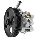 自動車パーツ 海外社外品 修理部品 A-Premium Power Steering Pump, with Pulley, Compatible with Mi...