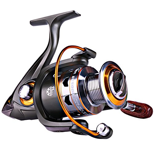 リール 釣り道具 フィッシング 海外直輸入 Sougayilang Spinning Fishing Reels Smooth 11BB for Inshore Boat Rock Freshwater Saltwater Fishing-DK1000リール 釣り道具 フィッシング 海外直輸入