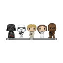 ファンコ FUNKO フィギュア 人形 アメリカ直輸入 Funko Pop! Vinyl: Star Wars - Darth Vader, Stormtrooper, Luke Skywalker, Princess Leia and Chewbacca - 5 Pack (Shared Galactic Convention, Amazon Exclusive), ファンコ FUNKO フィギュア 人形 アメリカ直輸入