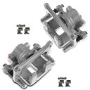 自動車パーツ 海外社外品 修理部品 A-Premium Rear Disc Brake Caliper Assembly with Bracket Compatible with Select Chrysler, Dodge, Mitsubishi and Jeep Models - 200, Sebring, Avenger, Caliber, Compass, Patriot, Lancer, O自動車パーツ 海外社外品 修理部品