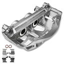 自動車パーツ 海外社外品 修理部品 A-Premium Disc Brake Caliper Assembly with Bracket Compatible ...
