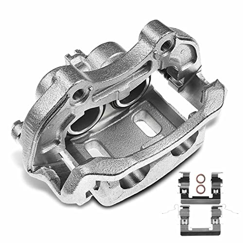 自動車パーツ 海外社外品 修理部品 A-Premium Disc Brake Caliper Assembly with Bracket Compatible with Select Nissan and Infiniti Models - 350Z 2006-2009, G35 2005-2007 - Front Right Passenger Side自動車パーツ 海外社外品 修理部品