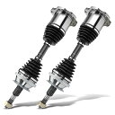 自動車パーツ 海外社外品 修理部品 A-Premium Pair (2) Front CV Axle Shaft Assembly Compatible wit...
