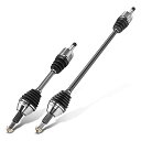 自動車パーツ 海外社外品 修理部品 A-Premium Pair (2) Front CV Axle Shaft Assembly Compatible wit...