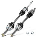 自動車パーツ 海外社外品 修理部品 A-Premium Pair (2) Front CV Axle Shaft Assembly Compatible wit...