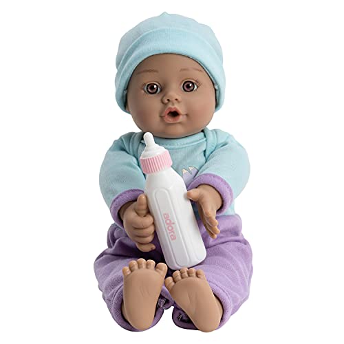 ぬいぐるみ・人形, 着せ替え人形  Adora Soft Baby Doll Girl, 11 inch Sweet Baby Sloth, Machine Washable (Amazon Exclusive) 1 