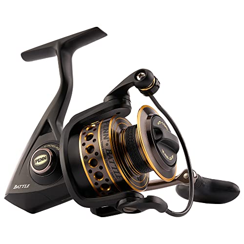 リール ペン Penn 釣り道具 フィッシング PENN Battle Spinning Fishing Reel, Black, 5000リール ペン Penn 釣り道具 フィッシング